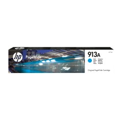 HP Ink Cyan 913A - Premium Quality Ink for Vibrant Prints | F6T77AE
